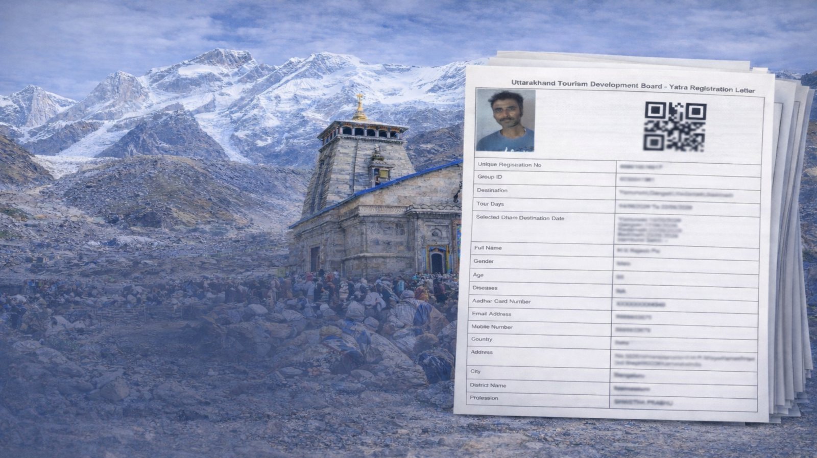 Kedarnath Registration Process 2026 – Complete Step-by-Step Guide, Documents, QR Pass, Rules & Booking Tips
