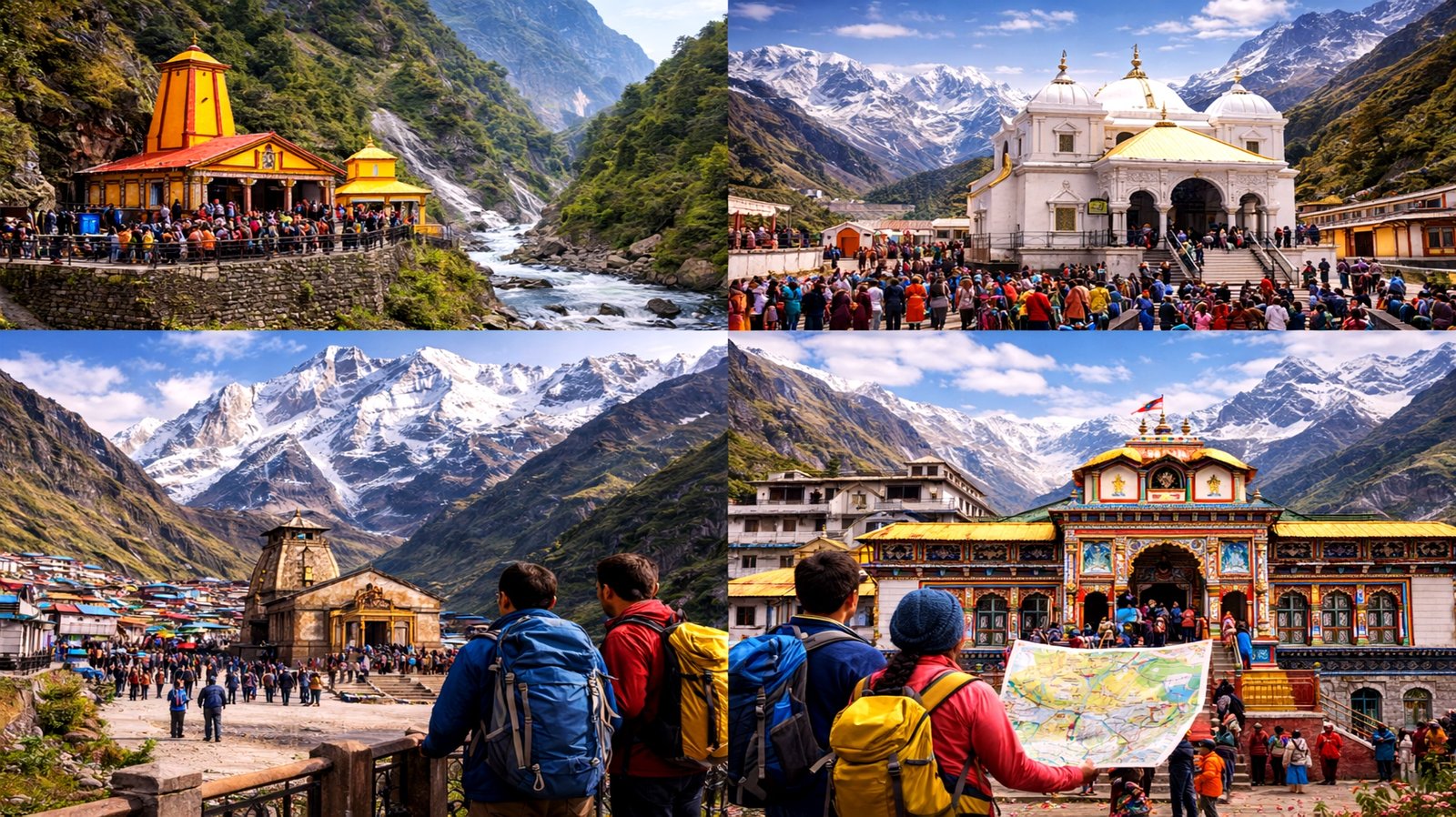 Char Dham Yatra Itinerary 2026: Complete 10–12 Day Travel Plan & Route Guide